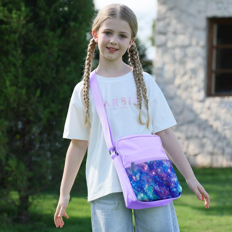 Choco Mocha Girls Purses Age 8-10, Purse for Girls 6-8 10-12 Christmas Gifts for Girl - Image 2